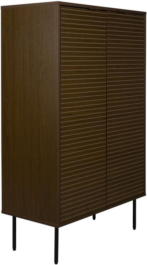 Housecraft living Flux Opbergkast Hoog Gerookt Eiken Bruin