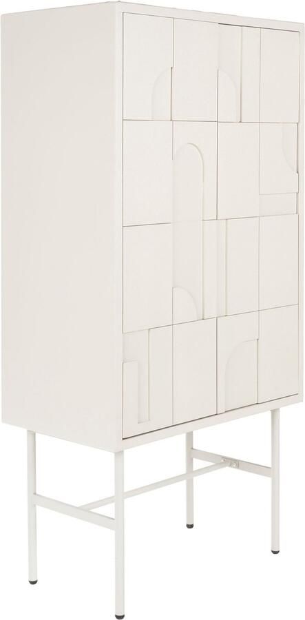 Housecraft living Feliz Lifestyle Funk Kast Opbergkast Hoog Off White - Foto 4