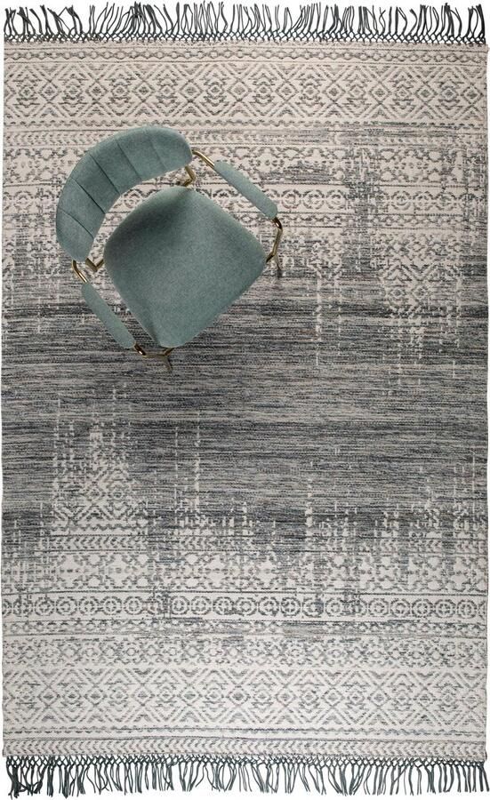 Housecraft living Liv Vloerkleed 170x240 cm Vintage Zeeblauw - Foto 2