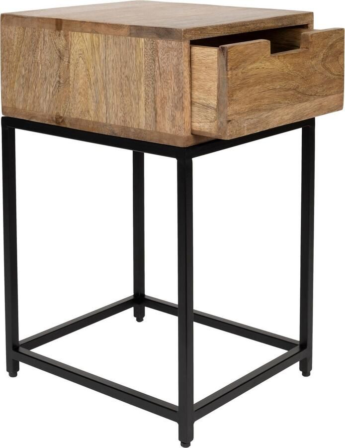Housecraft living Feliz Lifestyle Parcq Bijzettafel Nachtkastje Naturel - Foto 2