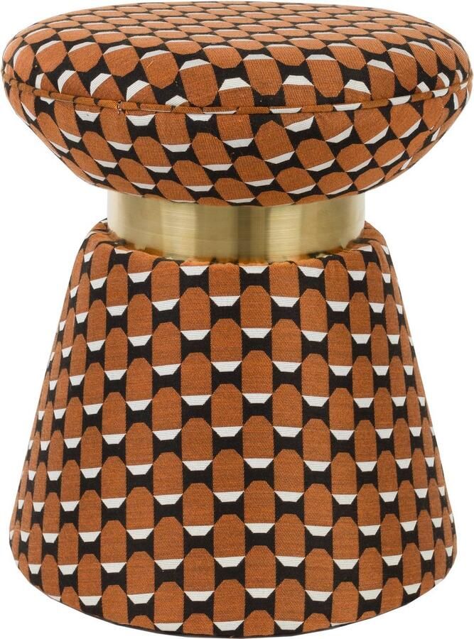 Housecraft living Feliz Lifestyle Pin Poef Kruk Blauw - Foto 2