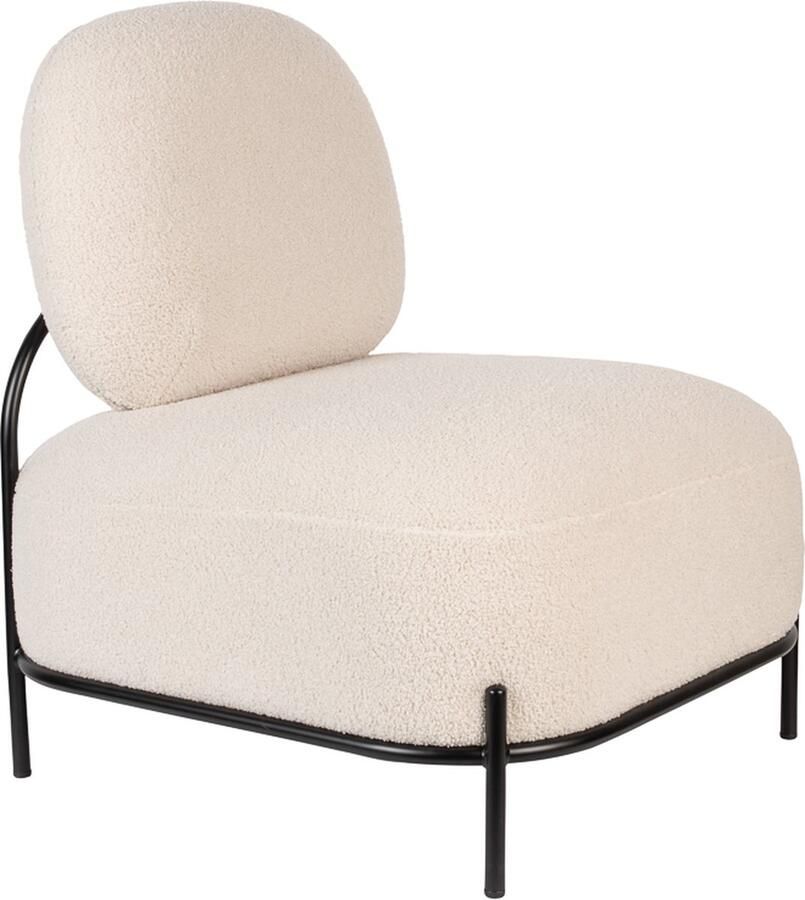 Housecraft Living Housecraft Polly Fauteuil Teddy Ivoor Beige