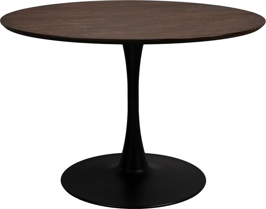 Housecraft Living Housecraft Raku Eettafel Hout 110 cm Bruin Zwart - Foto 3