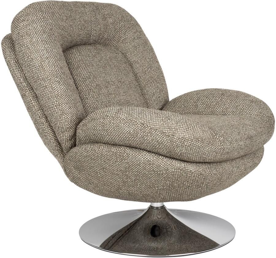 Housecraft living Romy Fauteuil Draaibaar Groen