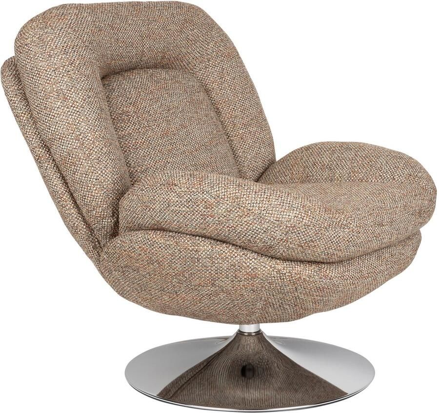 Housecraft living Romy Fauteuil Draaibaar Multi Meerkleurig