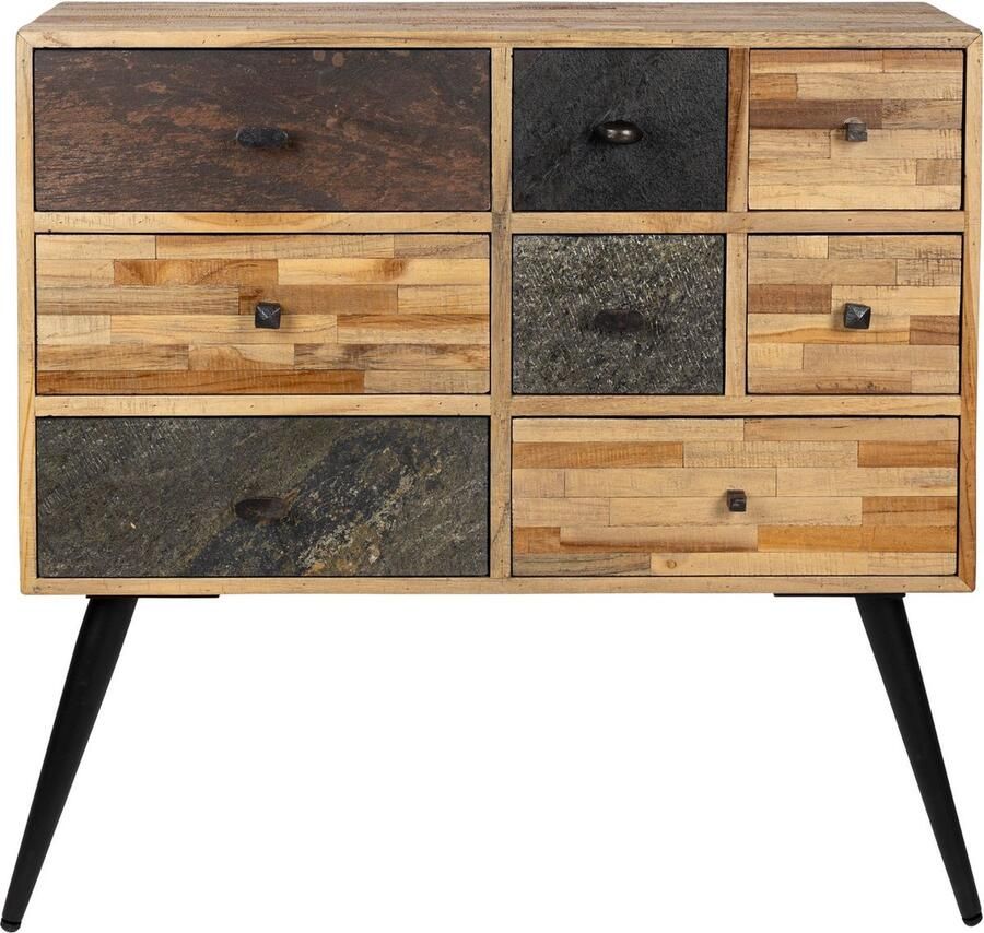 Housecraft Living Housecraft San Kast Ladekast Laag Hout Bruin - Foto 2