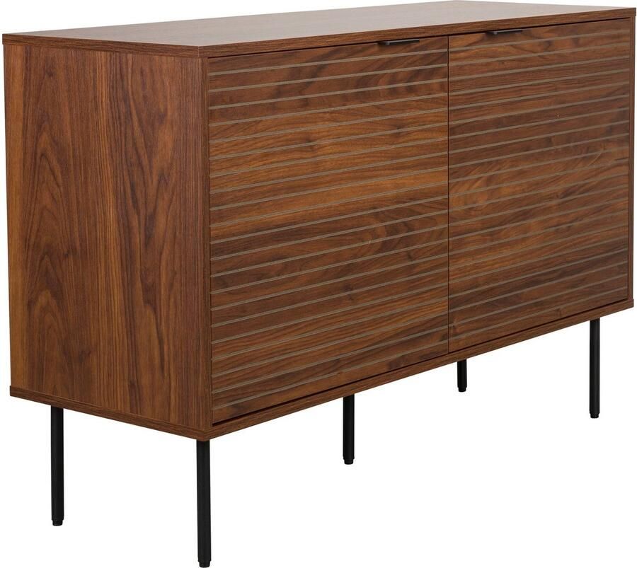 Housecraft living Feliz Lifestyle Stripes Dressoir Hoog Bruin