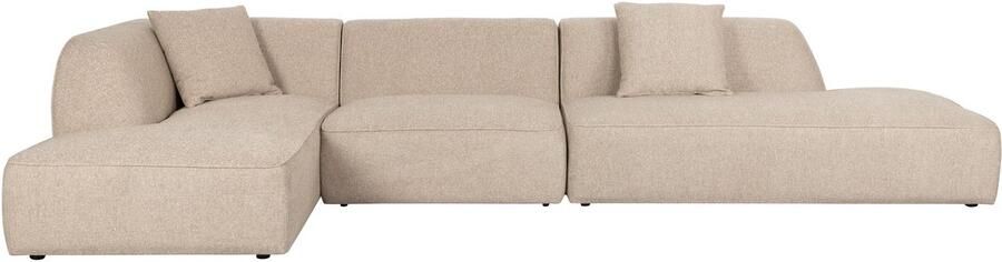 Housecraft living Tanja 4 5-Zitsbank Hoekbank Links Beige - Foto 3