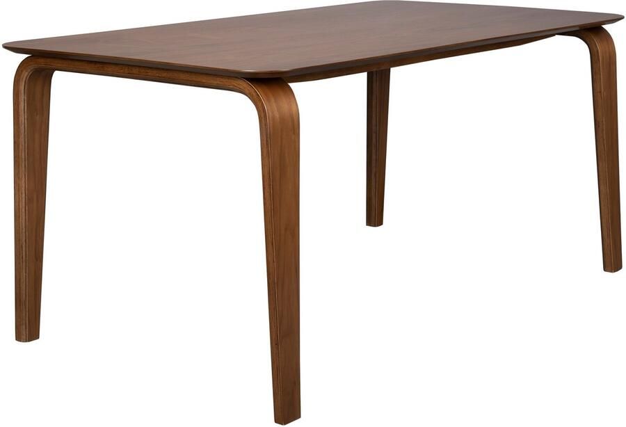 Housecraft living Walden Eettafel 160x90 cm Hout Walnootkleur bruin