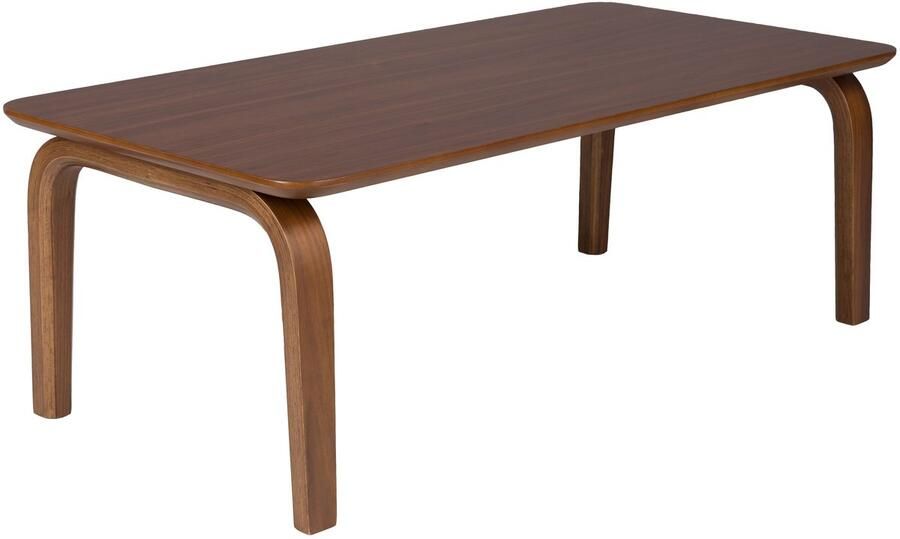Housecraft living Walden Salontafel 100 x 50 Hout Walnootkleur bruin