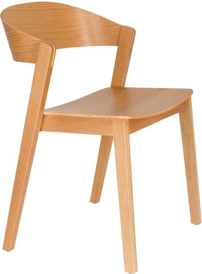 Housecraft Living Housecraft Maud Eetkamerstoelen met armleuning Roze Set van 2 - Foto 2