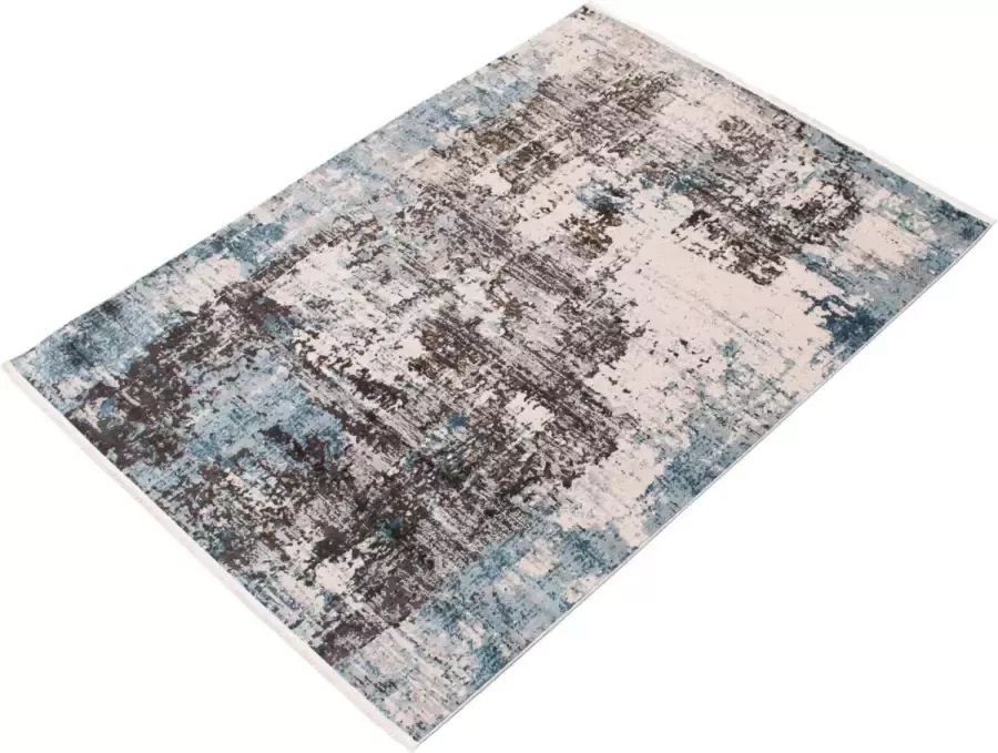 Houseify Blauw Grijs Vloerkleed Sparrow 220 x 160 cm