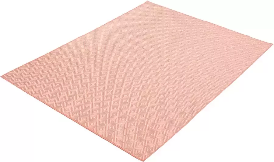 Houseify Tapijt Veranda Diamond Binnen & Buiten Coral 220 x 160 cm