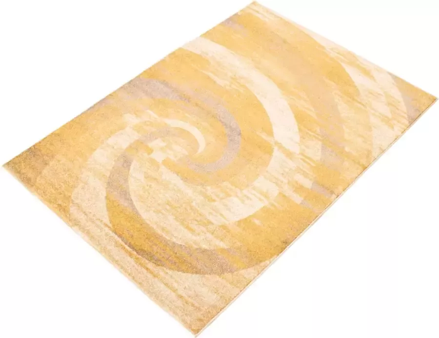 Houseify Vloerkleed Bank Cora Ivoor & goud 290 x 200 cm