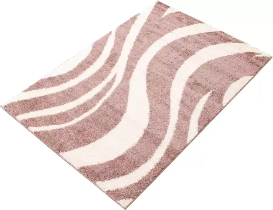 Houseify Vloerkleed Cascade Roze 185 x 120 cm