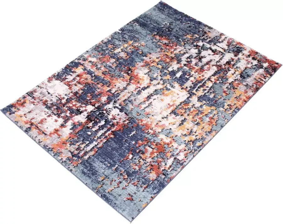 Houseify Vloerkleed Marrakech Vintage Blauw 290 x 200 cm