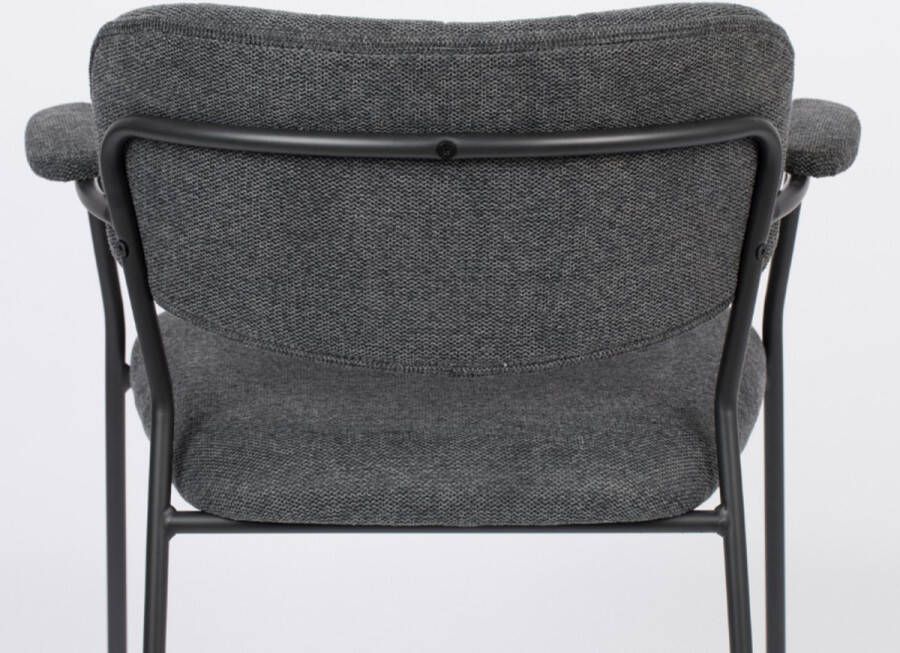 Houselabel Eetkamerstoel Josefien (set van 2) Black Grey
