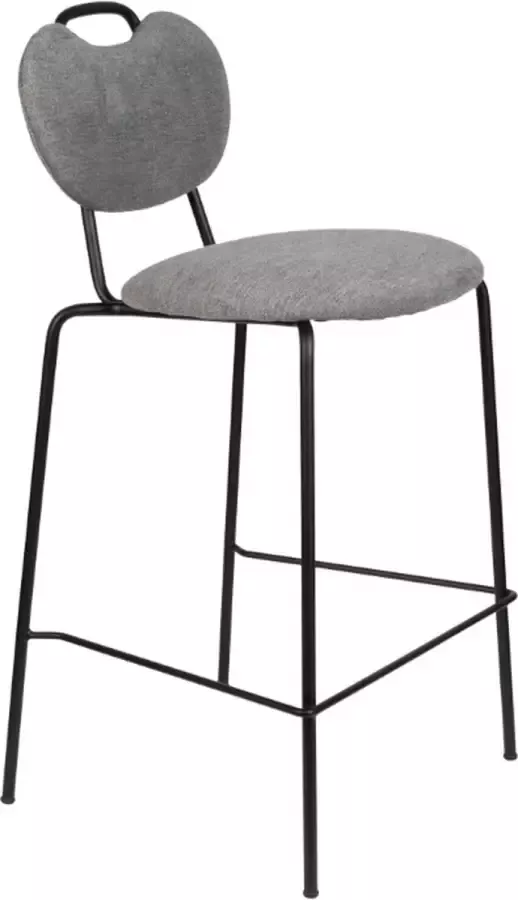 Houselabel Counter stool washen (set van 2) Grey Krukken