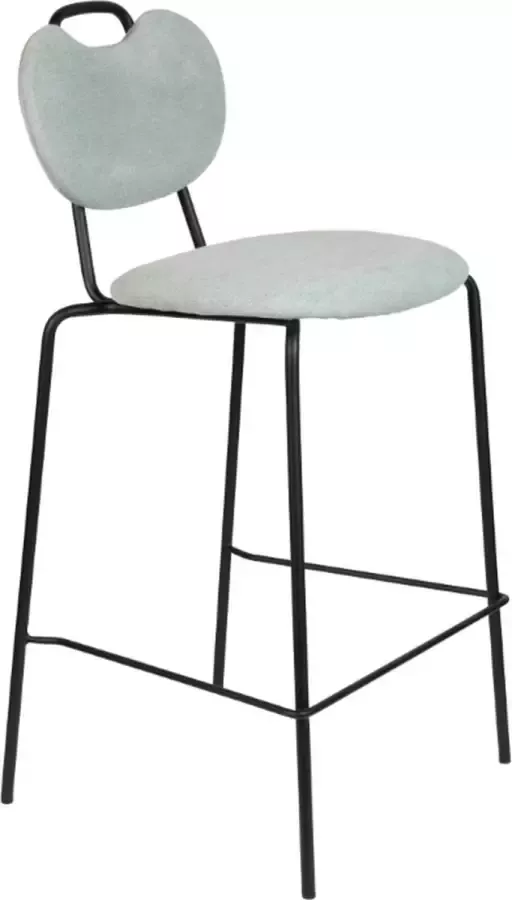 Houselabel Counter stool washen (set van 2) Light green Krukken