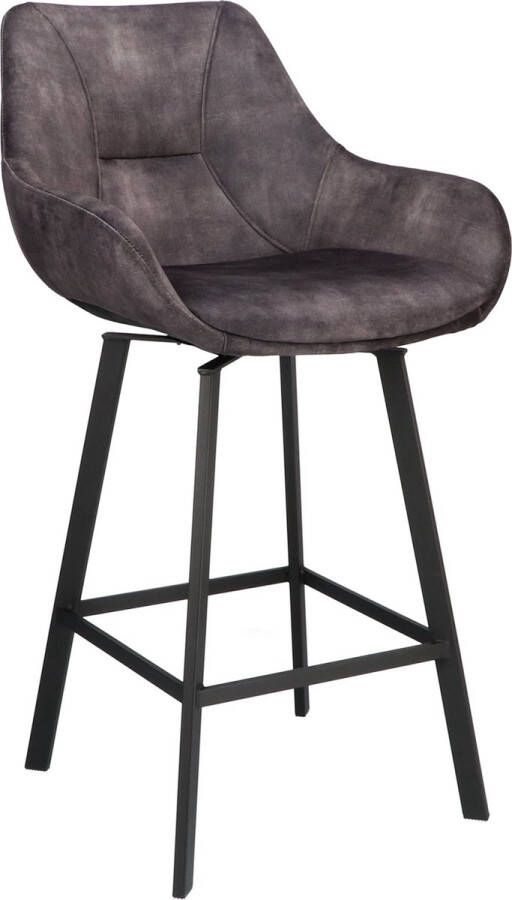 Houselabel Barkurk Joost ZH 65 antraciet Krukken