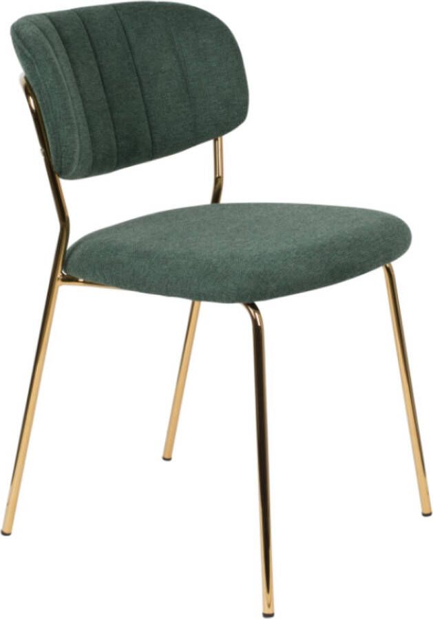 Houselabel Chair josefien (set van 2) Dark Green Stoelen