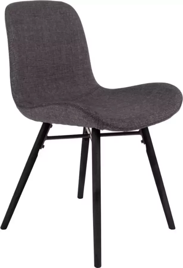 Houselabel Chair lespen (set van 2) Antracite Stoelen