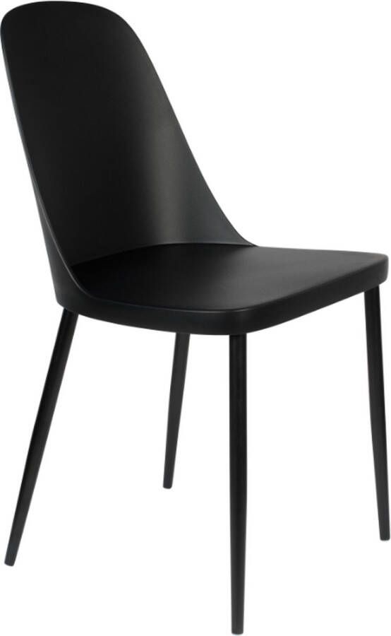 Houselabel Chair puck (set van 2) Black Stoelen