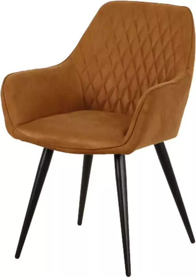 Houselabel Eetkamerstoel Midas Cognac Stoelen - Foto 1