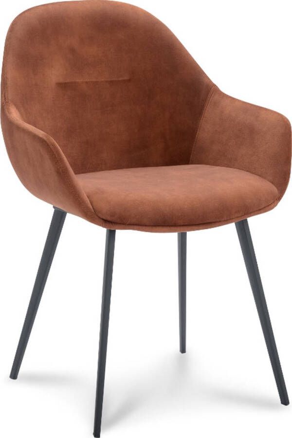 Houselabel Eetkamerstoel Kendall (set van 2) cognac - Foto 1