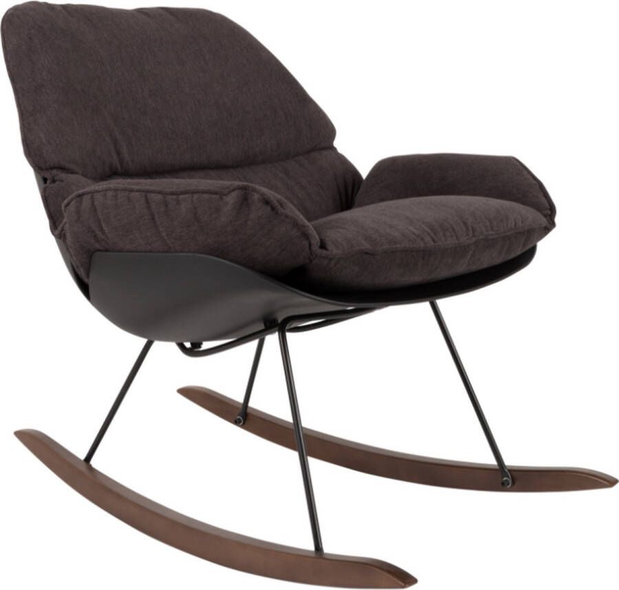 Houselabel Lounge chair roeckey Dark Fauteuils