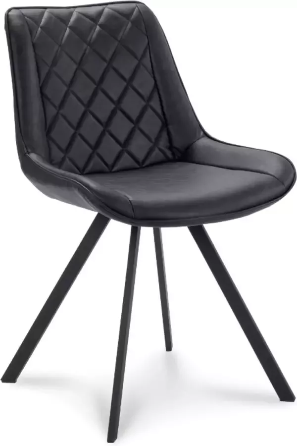 Houselabel Eetkamerstoel Rader Zwart