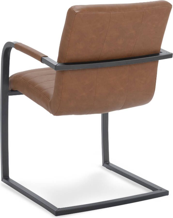 Houselabel Eetkamerstoel Sandy donkerbruin