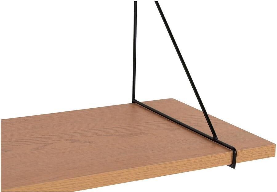 Housenordic EMOB Wandplank Chiba Natuur Zwart 120x29cm House Nordic Wandplanken Bruin MDF Wandplanken Op voorraad