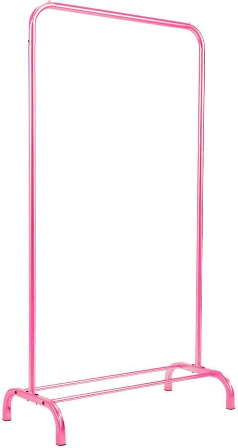 Housevitamin Neon Pink Kledingrek Tilt tot 30kg 80x40x150cm Metaal Design One of a Kind