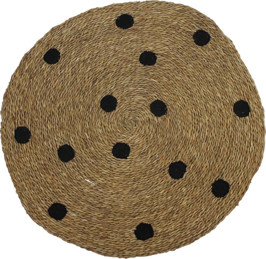 Housevitamin rond vloerkleed polkadot ø 80 cm