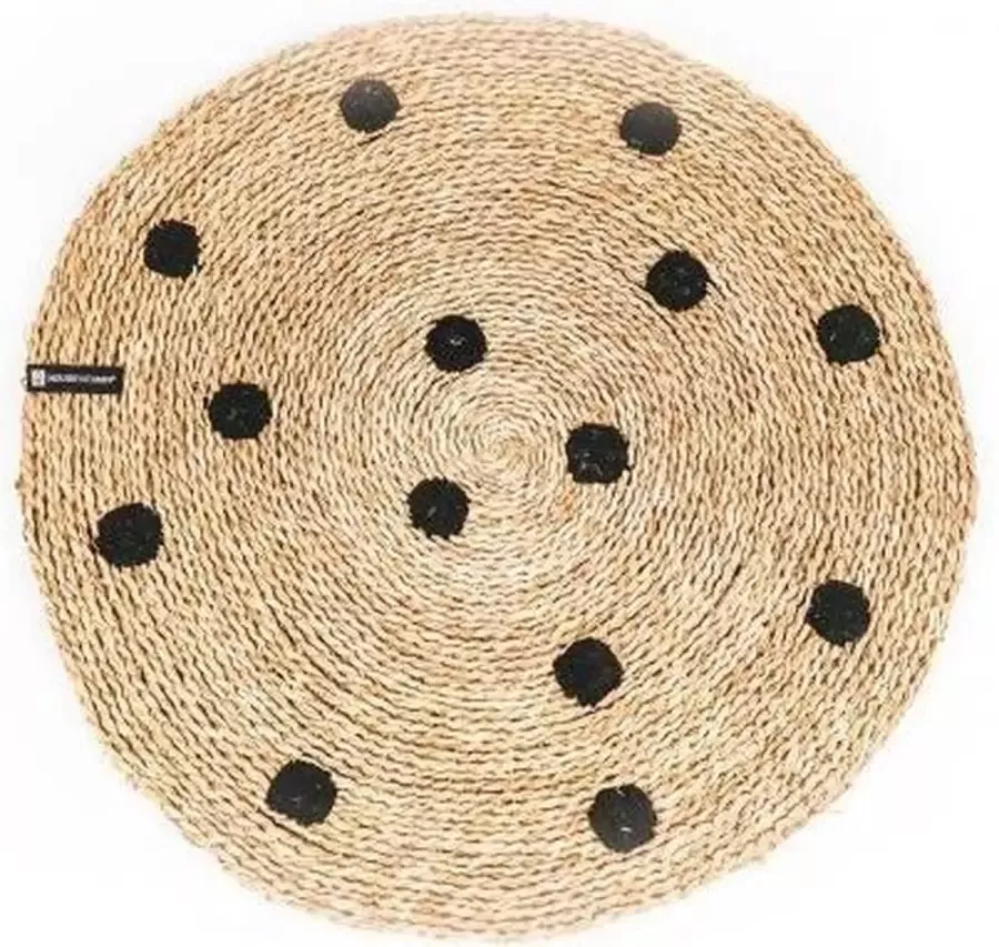 Housevitamin rond vloerkleed polkadot ø 80 cm - Foto 2