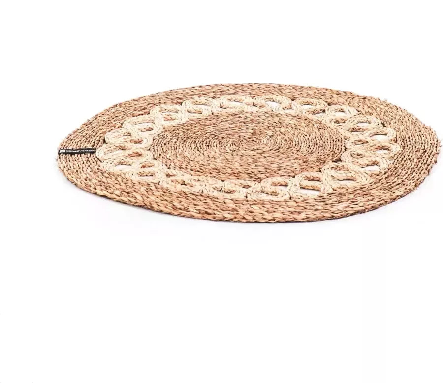 Housevitamin Zeegras Mat Naturel Ø 80cm