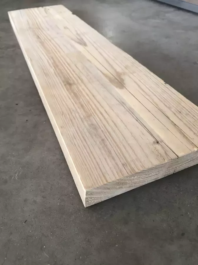 HOUTSHOPVANDYCKE.BE Steigerhouten plank Steigerplank 70 cm (2x geschuurd) Steigerhout Wandplank Steigerplanken Landelijk Industrieel Loft Hout
