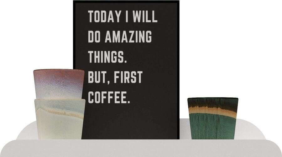 HOYA living Fotolijstplank metaal LIMA 40cm Kleur Wit wandplank fotoplank plank zwevend - Foto 2