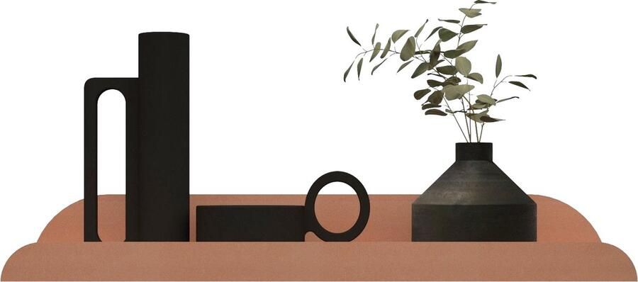 HOYA living LIMA Fotolijstplank metaal 40cm Kleur Blush wandplank fotoplank plank zwevend - Foto 2