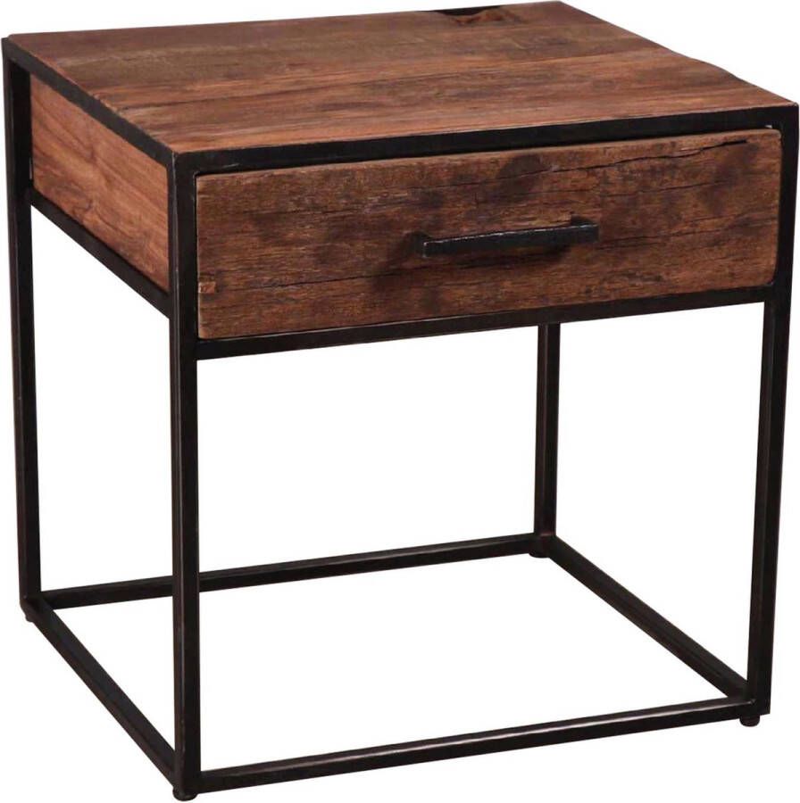 Hoyz Collection Hoyz Nachtkastje Zwart Float 1 Lade 45x40x50