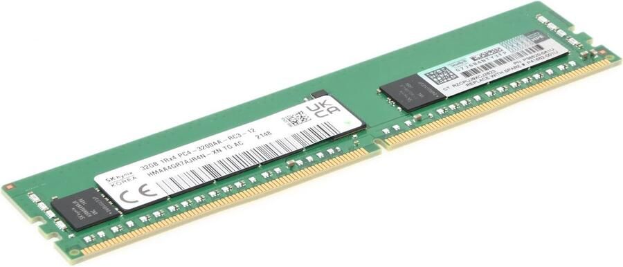 HP Hynix HPE (P N: P03053-7A1) Hynix HMAA8GR7MJR4N-WM 64GB 2Rx4 PC4-2933Y-RB3-12 ECC Registered (RDIMM) Niet geschikt voor Laptop en PC's Bulk - Foto 2