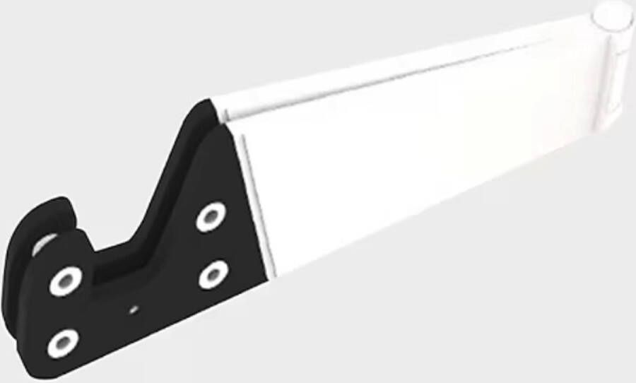 HS-group Universele Telefoonhouder Opvouwbaar Voor bureau of tafel antislip Smartphone houder Wit