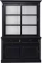HSM Collection Buffetkast Provence 150 cm zwart wit - Thumbnail 1