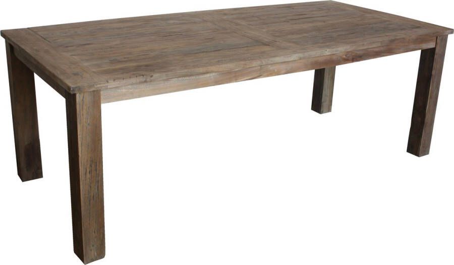 HSM Collection HSM Ronde Eettafel Ø120x77 Zwart Mangohout - Foto 2