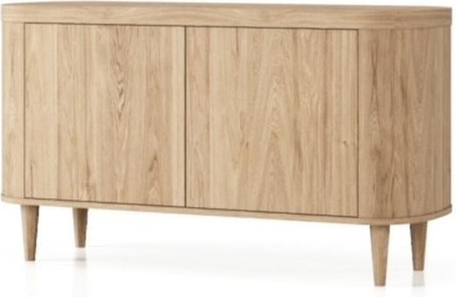 HSM Collection -Dressoir Dune 2 Deur-140x50x77 5-Naturel-Eiken