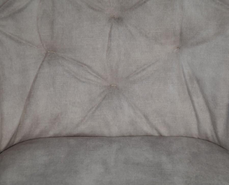 HSM Collection Eetkamerstoel Liverpool S 2 56x61x79 Velours metaal Beige zwart