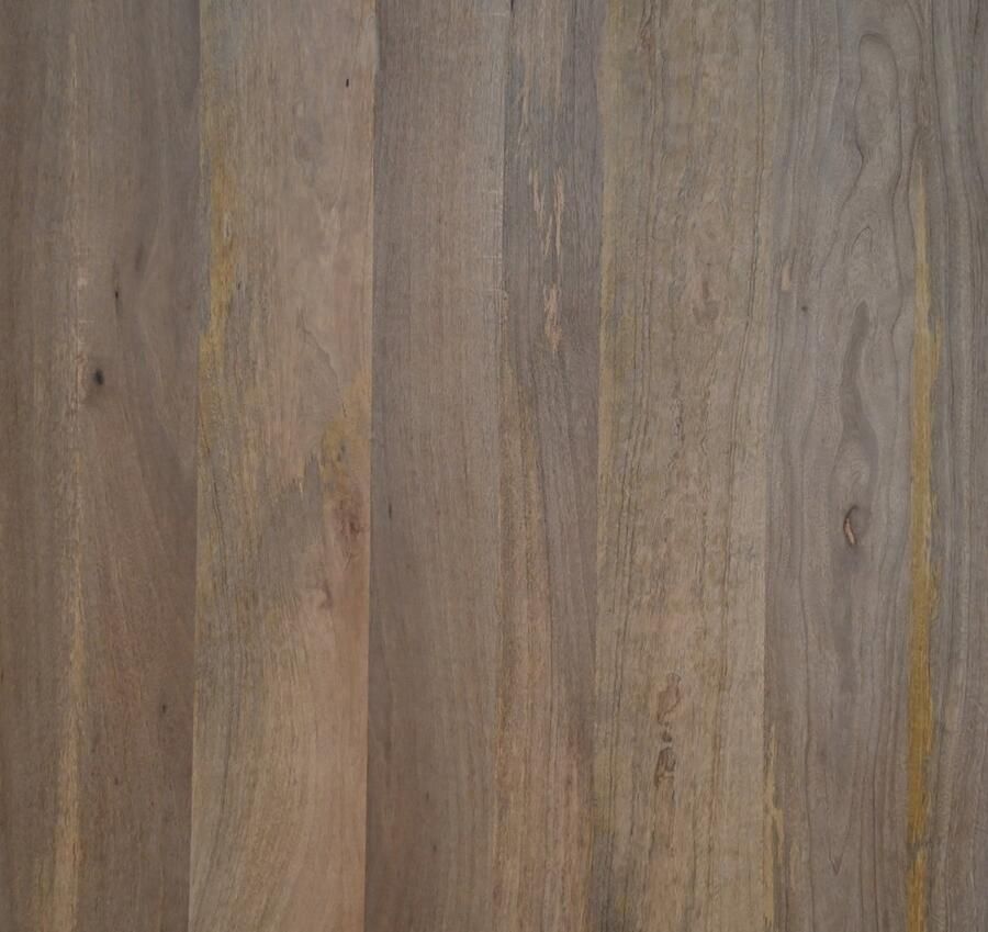 HSM Collection Rechthoekige eettafel 200x100x76 Naturel zwart Mangohout metaal