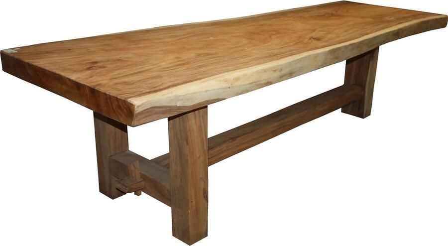 HSM Collection HSM -Eettafel Heavy-280x80-95x78-Naturel-Munggur