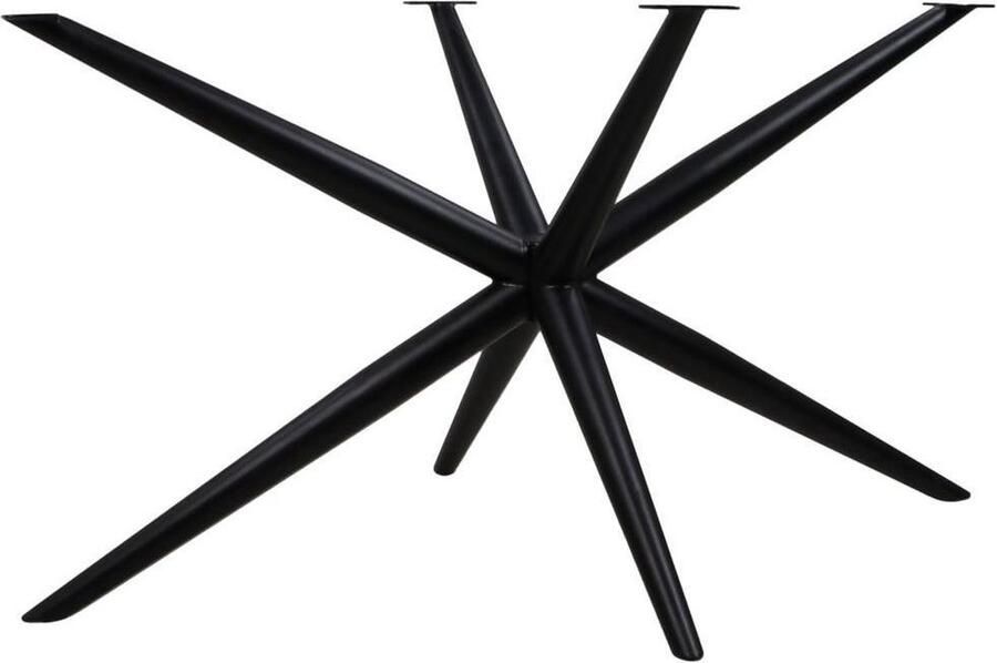 HSM Collection -Tafelonderstel Spider Oakland-100x80x72 (65x65mm)-Zwart-Metaal